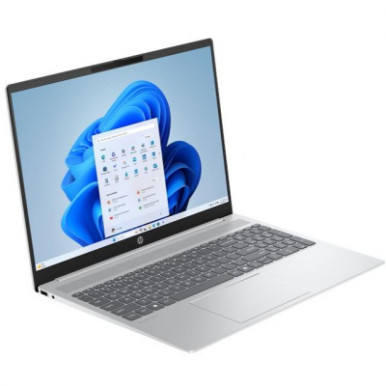 Ноутбук HP OmniBook 5 16-af1005ua 16" WUXGA IPS AG, Intel U5-225U, 16GB, F1024GB, UMA, DOS, сріблястий-7-зображення