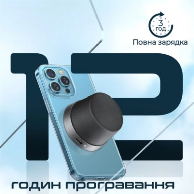 Акустична система Promate Punch 3 Вт Black (punch.black)-14-зображення