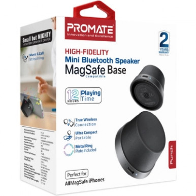 Акустична система Promate Punch 3 Вт Black (punch.black)-17-зображення