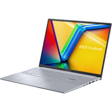 Ноутбук ASUS Vivobook 16X K3605VC-RP382 16" WUXGA IPS, Intel i5-13420H, 16GB, F512GB, NVD3050-4, NoOS, Сріблястий-10-зображення