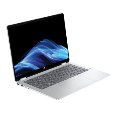 Ноутбук HP OmniBook 5 Flip x360 14" 2K IPS Touch, Intel 5-120U, 16GB, F1024GB, UMA, DOS, сріблястий-9-зображення