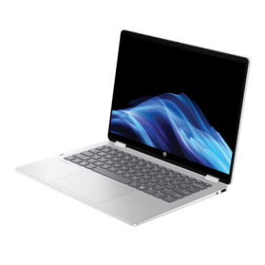 Ноутбук HP OmniBook 5 Flip x360 14" 2K IPS Touch, Intel 5-120U, 16GB, F1024GB, UMA, DOS, сріблястий-10-зображення
