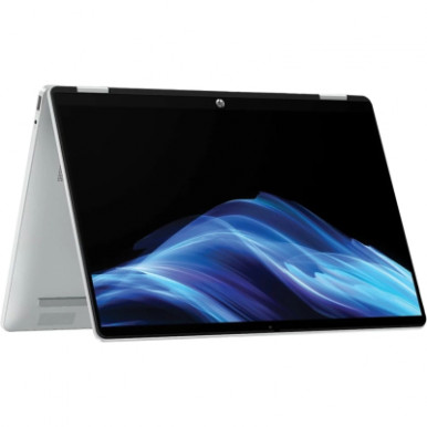 Ноутбук HP OmniBook 5 Flip x360 14" 2K IPS Touch, Intel 5-120U, 16GB, F1024GB, UMA, DOS, сріблястий-14-зображення