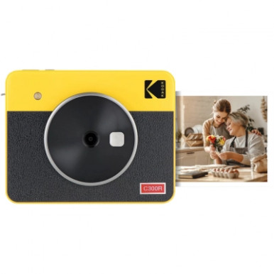 Цифровой фотоаппарат Kodak Mini Shot 3 Retro Yellow (C300R)-6-изображение