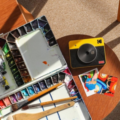 Цифровой фотоаппарат Kodak Mini Shot 3 Retro Yellow (C300R)-8-изображение