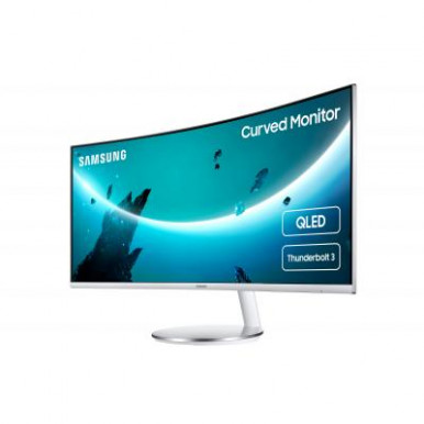 Монитор CURVED QLED LCD Samsung 34" C34J791 UWQHD 4ms, DP, HDMI, VA, HP, MM, 2xThunderbolt 3, 21:9-18-изображение