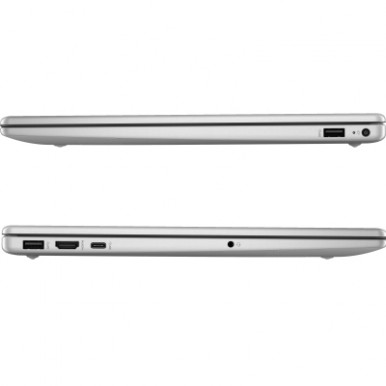 Ноутбук HP 15-fd0145ua 15.6" FHD IPS AG, Intel i3-1315U, 16GB, F1024GB, UMA, DOS, сріблястий-8-зображення
