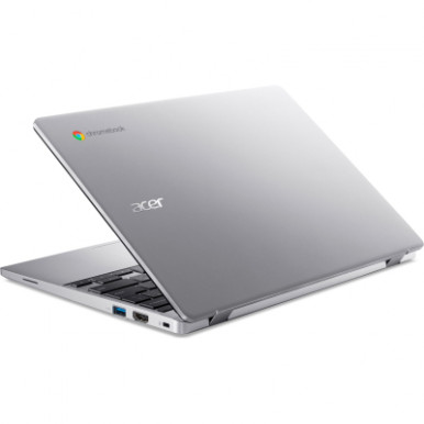 Ноутбук Acer Chromebook CB311-12H 11" IPS, Intel C N100, 8GB, F128GB, UMA, ChromeOS, серебристый-13-изображение