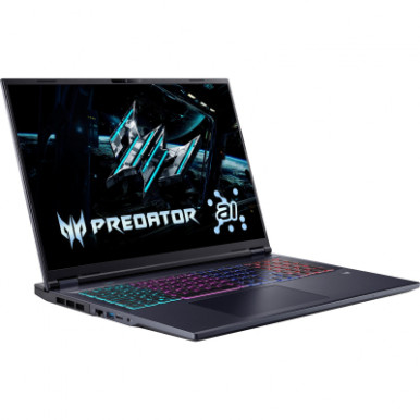 Ноутбук Acer Predator Helios Neo 18 PHN18-72 18" WQXGA IPS, Intel U9-275HX, 64GB, F2TB, NVD5070Ti-12, Win11P, черный-10-изображение