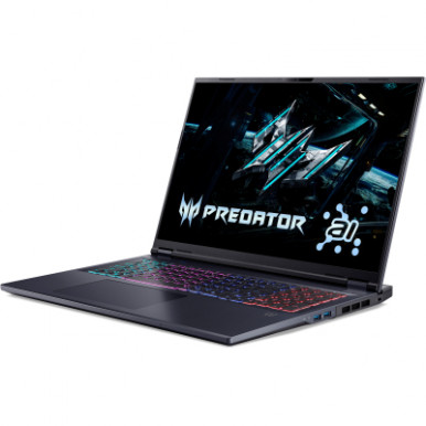 Ноутбук Acer Predator Helios Neo 18 PHN18-72 18" WQXGA IPS, Intel U9-275HX, 32GB, F1TB, NVD5070Ti-12, Lin, черный-11-изображение