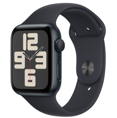 Смарт-годинник Apple Watch SE GPS 44mm Midnight Aluminium Case with Midnight Sport Band - M/L-6-зображення