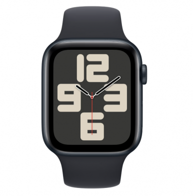 Смарт-годинник Apple Watch SE GPS 44mm Midnight Aluminium Case with Midnight Sport Band - M/L-7-зображення