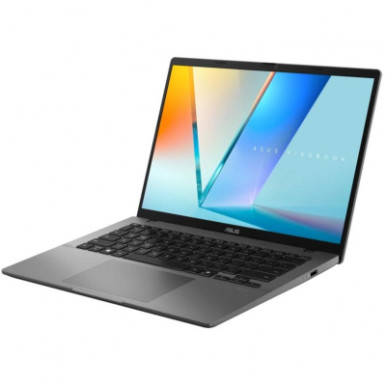 Ноутбук ASUS Vivobook S 14 S3407QA-KP003W 14" 2.5K IPS, Snapdragon X1 26 100, 16GB, F512GB, UMA, Win11, Сірий-9-зображення