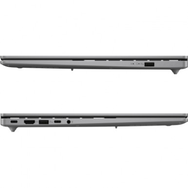 Ноутбук ASUS Vivobook 16 M1607KA-MB060 16" WUXGA IPS, AMD AI 7 350, 16GB, F1TB, UMA, NoOS, Сріблястий-11-зображення
