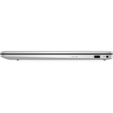 Ноутбук HP 17-cn3001ua 17.3" FHD IPS AG, Intel i5-1334U, 16GB, F1024GB, UMA, DOS, сріблястий-10-зображення