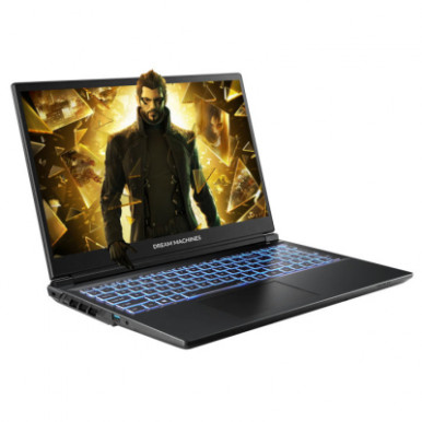 Ноутбук Dream Machines RG5060-15 15.6FHD IPS, Intel U9-275HX, 32GB, F1TB, NVD5060-8, DOS, чорний-6-зображення