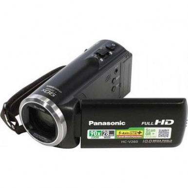 Видеокамера Panasonic HDV Flash HC-V260 Black (HC-V260EE-K)-11-зображення