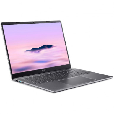 Ноутбук Acer Chromebook Plus CB514-6H 14" WUXGA IPS, Intel 3-N355, 8GB, F256GB, UMA, ChromeOS, сірий-8-зображення