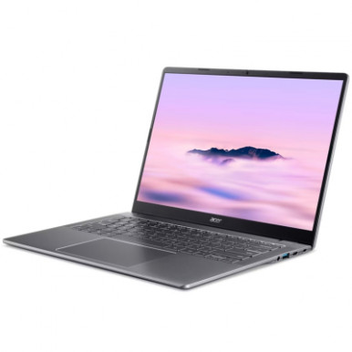 Ноутбук Acer Chromebook Plus CB514-6H 14" WUXGA IPS, Intel 3-N355, 8GB, F256GB, UMA, ChromeOS, сірий-9-зображення
