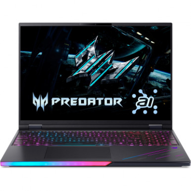 Ноутбук Acer Predator Helios 16 PH16-73 16" OLED, Intel U9-275HX, 64GB, F2TB, NVD5090-24, Win11P, чорний-8-зображення