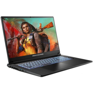 Ноутбук Dream Machines RT5060-17 17.3FHD IPS, AMD R7-260, 32GB, F1TB, NVD5060-8, DOS, чорний-6-зображення
