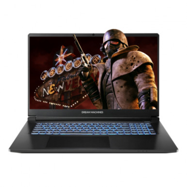 Ноутбук Dream Machines RT5070-17 17.3FHD IPS, AMD AI 7 350, 32GB, F1TB, NVD5070-8, DOS, чорний-5-зображення
