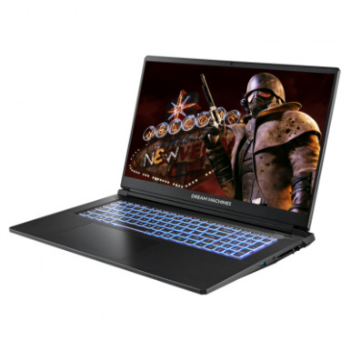 Ноутбук Dream Machines RT5070-17 17.3FHD IPS, AMD AI 7 350, 32GB, F1TB, NVD5070-8, DOS, чорний-7-зображення