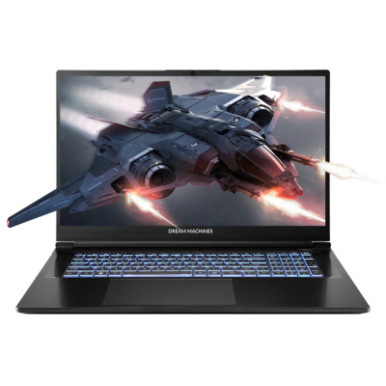 Ноутбук Dream Machines RG5060-17 17.3FHD IPS, Intel U9-275HX, 16GB, F1TB, NVD5060-8, DOS, чорний-5-зображення