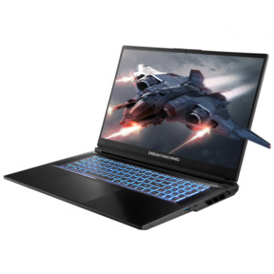 Ноутбук Dream Machines RG5060-17 17.3FHD IPS, Intel U9-275HX, 32GB, F1TB, NVD5060-8, DOS, чорний-7-зображення