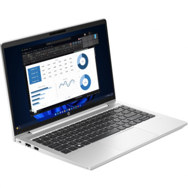 Ноутбук HP Probook 440-G10 14" FHD IPS AG, Intel i3-1315U, 16GB, F512GB, UMA, DOS, сріблястий-7-зображення