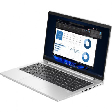 Ноутбук HP Probook 440-G10 14" FHD IPS AG, Intel i3-1315U, 16GB, F512GB, UMA, DOS, сріблястий-8-зображення