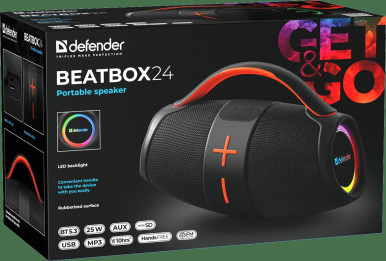 Портативна акустика Defender Beatbox 24 25Вт Black (65324)-11-зображення