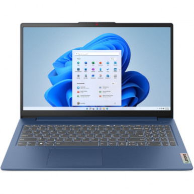 Ноутбук Lenovo IdeaPad Slim 3-15IRH8 15.6" FHD AG, Intel i5-13420H, 16GB, F512GB, UMA, DOS, синій-12-зображення