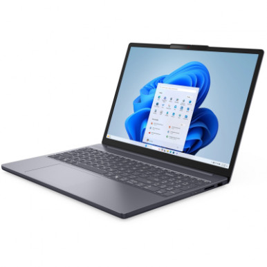 Ноутбук Lenovo IdeaPad Slim 3-15ARP10 15.3" WUXGA AG, AMD R5-7535HS, 24GB, F512GB, UMA, DOS, сірий-15-зображення