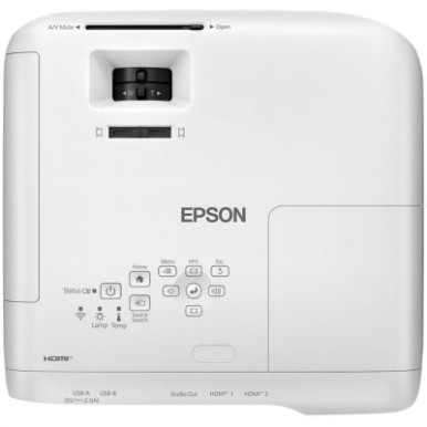 Проєктор Epson EB-W55 WXGA, 4000 lm, 1.3-1.56, WiFi-9-зображення
