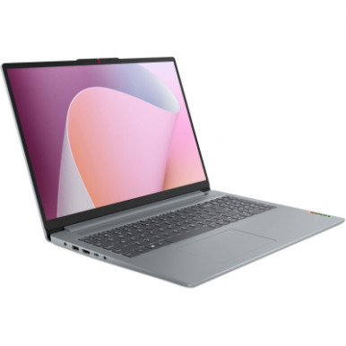 Ноутбук Lenovo IdeaPad Slim 3-16ABR8 16" WUXGA_AG, AMD R5-5625U, 16GB, F512GB, UMA, DOS, сірий-16-зображення