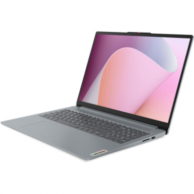 Ноутбук Lenovo IdeaPad Slim 3-16ABR8 16" WUXGA_AG, AMD R5-5625U, 16GB, F512GB, UMA, DOS, сірий-17-зображення
