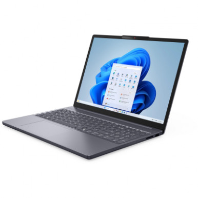 Ноутбук Lenovo IdeaPad Slim 3-15IRU10 15.3" WUXGA AG, Intel Core 3-100U, 16GB, F512GB, UMA, DOS, серый-15-изображение