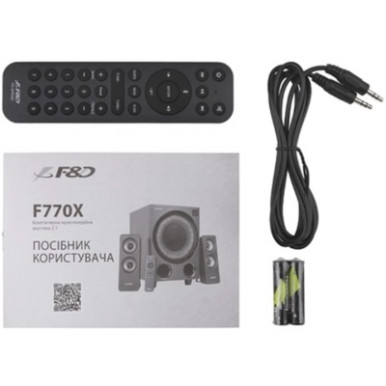 Акустическая система F&D F770X Black-14-изображение
