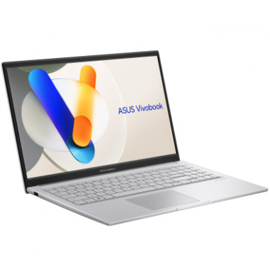 Ноутбук ASUS Vivobook 15 X1504VA-BQ700W 15.6" FHD IPS, Intel i3-1315U, 16GB, F512GB, UMA, Win11, Серебристый-10-изображение