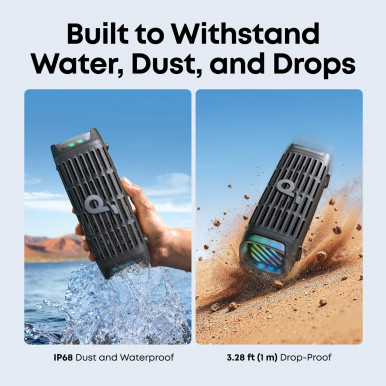Портативна акустика Anker SoundСore Boom 3i Black-13-зображення