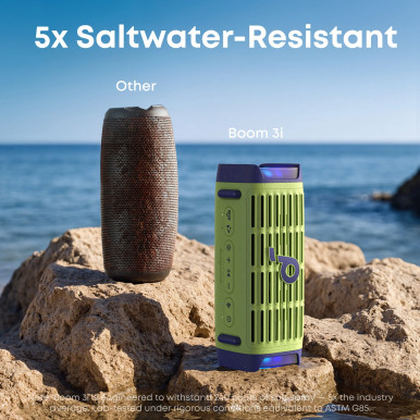 Портативна акустика Anker SoundСore Boom 3i Green-15-зображення