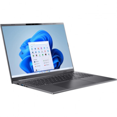 Ноутбук Acer Aspire 16 A16-61M 16" WUXGA+ OLED, AMD R7-350, 32GB, F1GB, UMA, Win11, серый-9-изображение