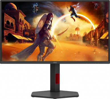 Монiтор 24.5" AOC Q25G4SR Black/Red-14-зображення
