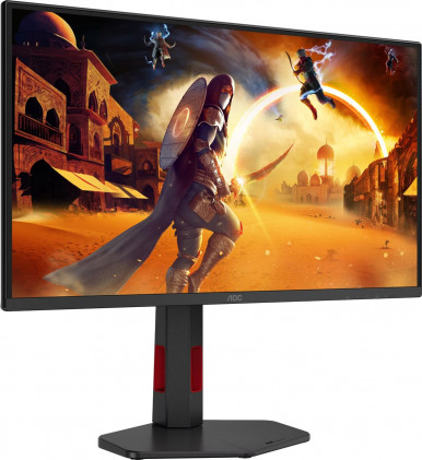 Монiтор 24.5" AOC Q25G4SR Black/Red-20-зображення