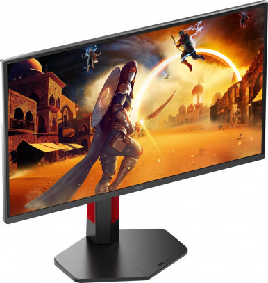 Монiтор 24.5" AOC Q25G4SR Black/Red-26-зображення