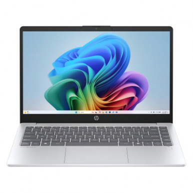 Ноутбук HP OmniBook 3 14-ha0002ua 14" FHD AG, AMD AI 5 340, 16GB, F1024GB, UMA, Win11, сріблястий-4-зображення