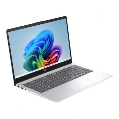 Ноутбук HP OmniBook 3 14-ha0002ua 14" FHD AG, AMD AI 5 340, 16GB, F1024GB, UMA, Win11, сріблястий-5-зображення