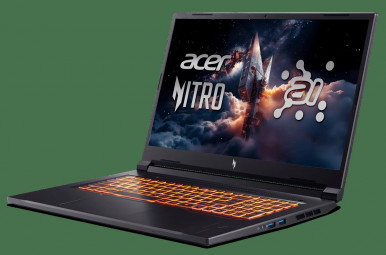 Ноутбук Acer Nitro V 17 AI ANV17-41-R7NT (NH.QYVEU.006) Obsidian Black-17-зображення