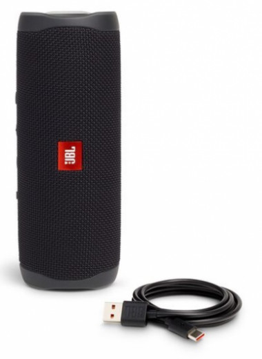 Портативная колонка JBL Flip 5 Black (JBLFLIP5BLKEU)-9-изображение